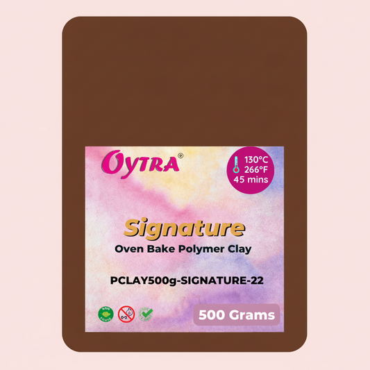 500g Polymer Clay SIGNATURE Series ( 22 Mocha Brown)