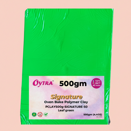 500g Polymer Clay SIGNATURE Series (17 Leaf Green)