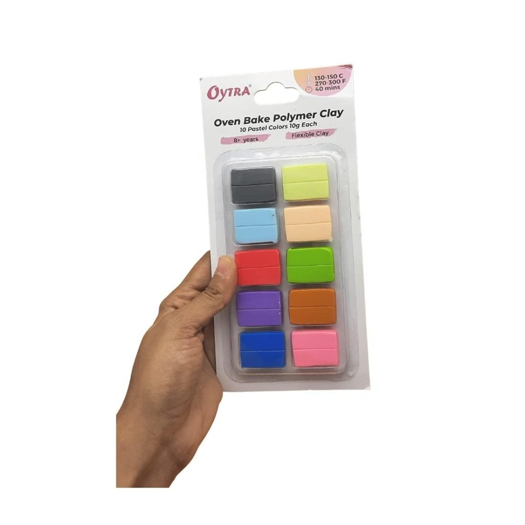 20 Color Polymer Oven Bake Clay Set for Jewelry Earrings Making - Oytra