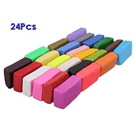 24 Color Polymer Oven Bake Clay - Oytra