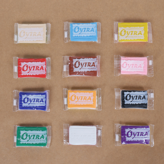 12 Color Polymer Oven Bake Clay