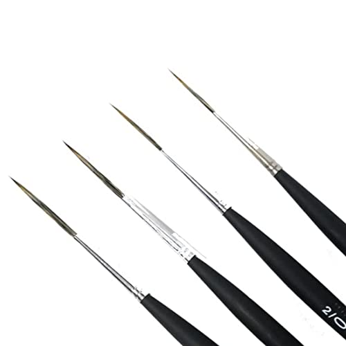 Oytra Mop Brush 4 Pcs Set for Artists Painting Calligraphy Watercolor