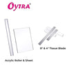 Oytra Polymer Clay 24 Color Oven Bake and Set with Tissue Blade Rolling Plate and Pin Beginners Kit DIY Art and Craft Gift
