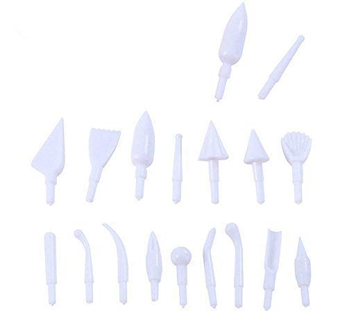 Oytra 11 Pieces Clay Tool Set for Polymer Clay Oven Bake 10 Pastel Colors Combo