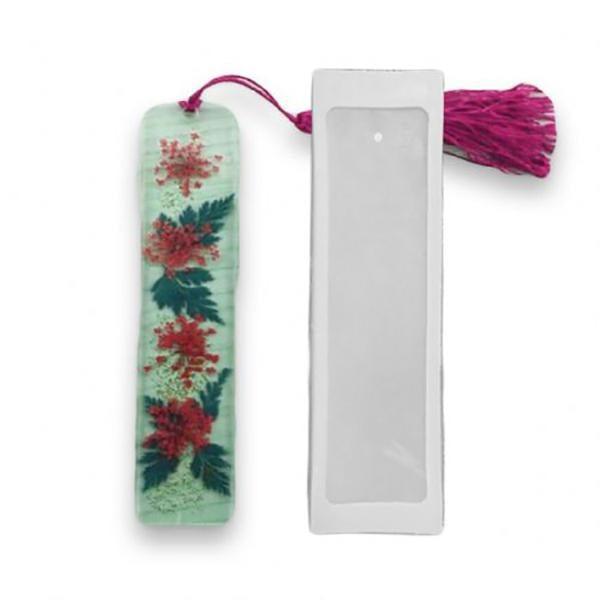 Tiitstoy Rectangle Silicone Bookmark DIY Making Epoxy Resin Jewelry DIY  Mould 