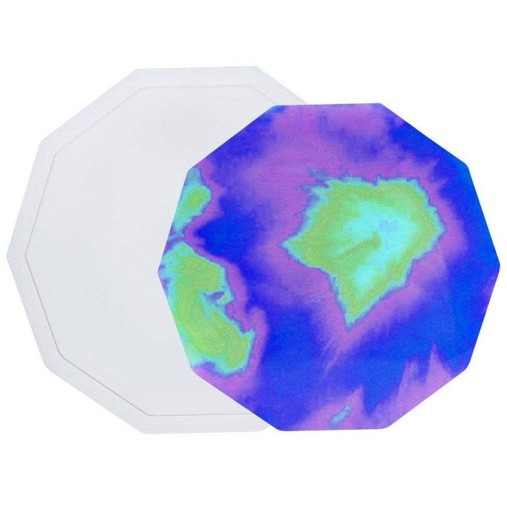 3D Silicone Resin Mould Decagon SMD100 - Oytra