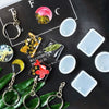 3D Silicone Resin Mould Earring 4 Pcs - Oytra