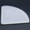 3D Silicone Resin Mould Geode Corner Triangle SMOA01 - Oytra