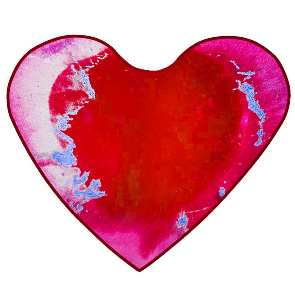 3D Silicone Resin Mould Heart SMH000 - Oytra