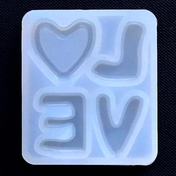 3D Silicone Resin Mould Mini Love SMML00 - Oytra