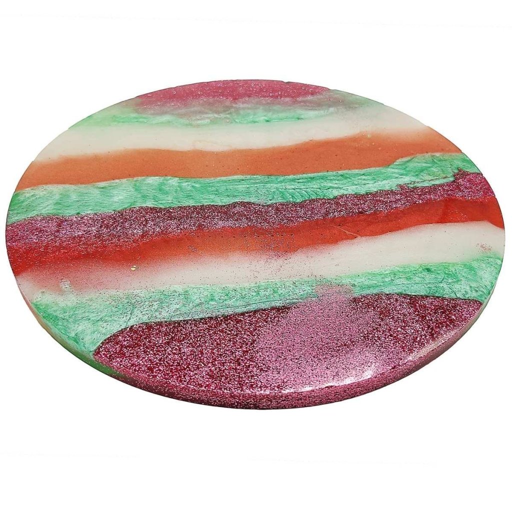 3D Silicone Resin Mould Round 6inch SMRP02 - Oytra