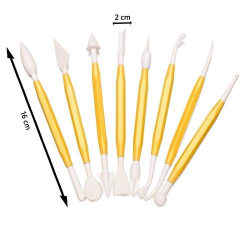 Oytra 11 Pieces Double Ended Clay tool set, Polymer Clay Oven Bake Set