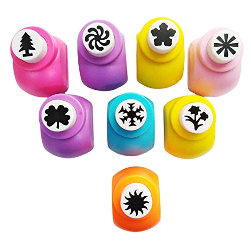 8 Piece Medium Craft Punches for Art and Craft Projects