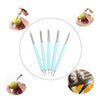 14 Piece Ball Dotting and Rubber Shaping Tools Combo for Polymer Clay Pottery Sculpting Work