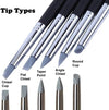 5 Pcs Clay Shaper Tool 4mm Tips Black - Oytra
