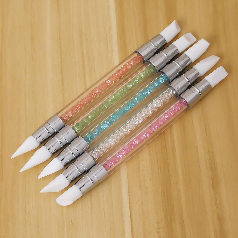 5 Pcs Clay Shaper Tool 7mm Tips with Crystals and 2 Way - Oytra