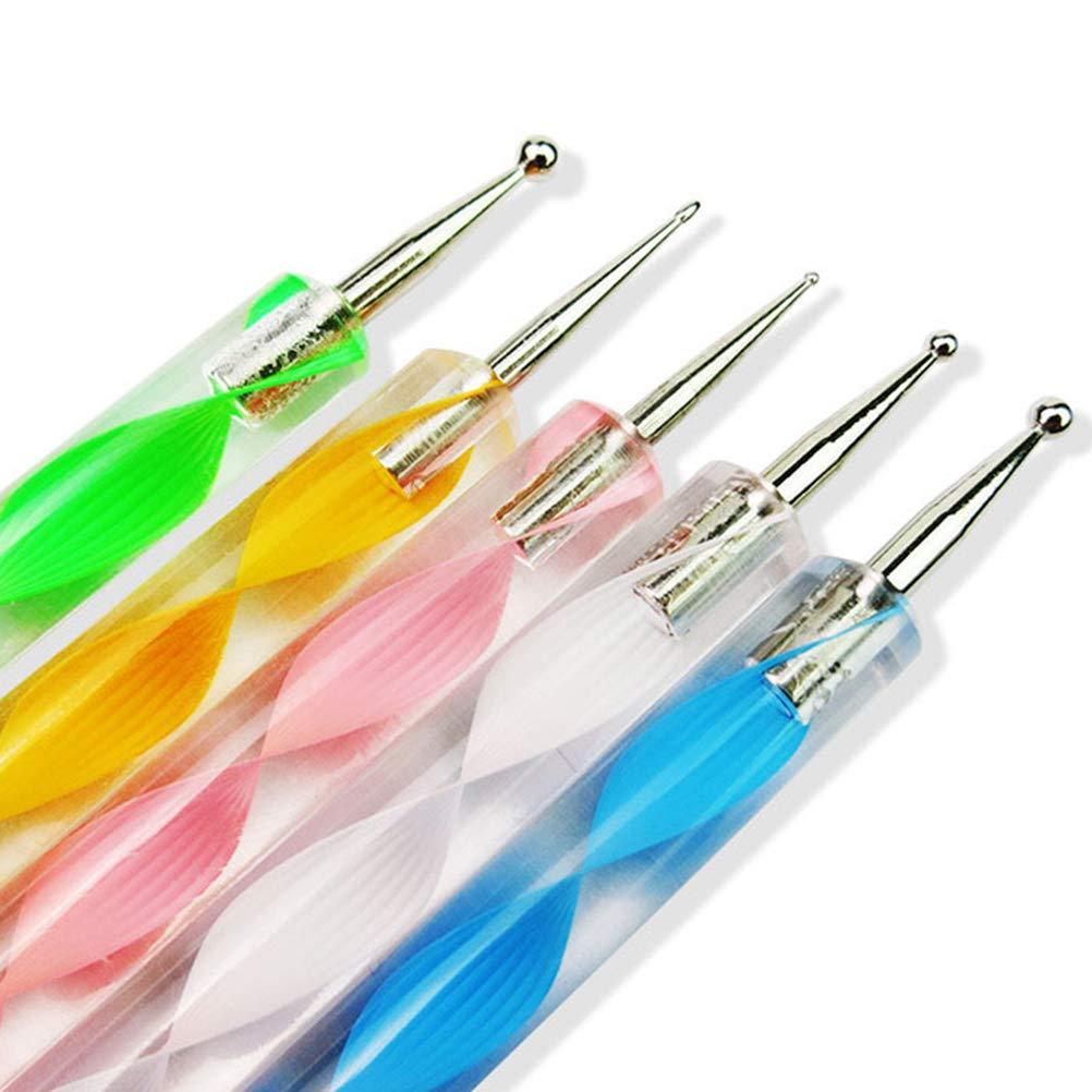 5 Piece Embossing Stylus Dotting Tool Set - Oytra
