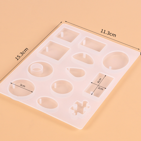 Resin Mould for Jewellery and Keychain