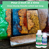 Deep Pour and Art Resin Combo and Hardner Combo for Table Top Clock Coasters