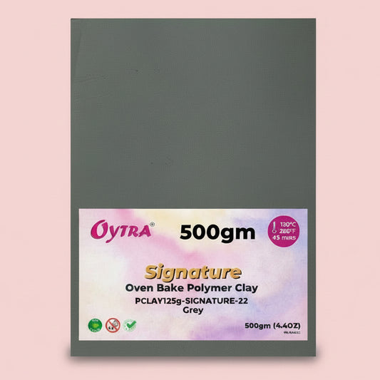 500g Polymer Clay SIGNATURE Series (23 Grey)