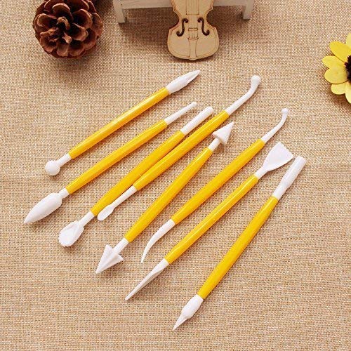 Oytra 11 Pieces Clay Tool Set for Polymer Clay Oven Bake 10 Pastel Colors Combo