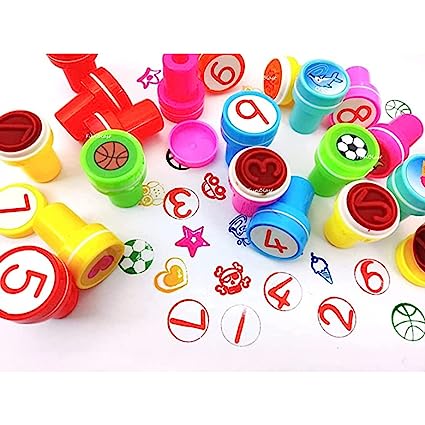 Oytra - Smiley and Motivation Stamps for Kids Self Ink