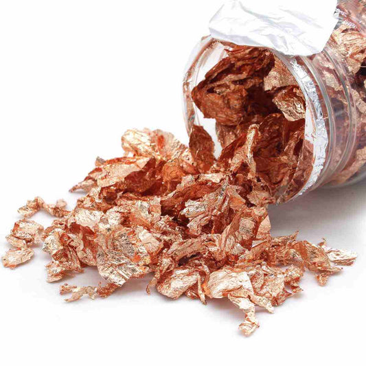 Rose Gold Imitation Gilding Flakes for Resin Art