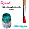 Acrylic Metallic Color Bottles ( 100ml / 3.4Oz ) - Oytra