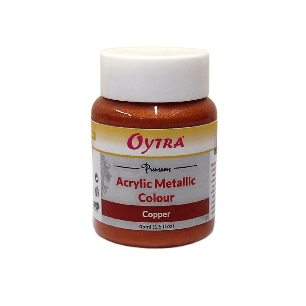 Acrylic Metallic Color Bottles ( 45ml / 1.5Oz ) - Oytra