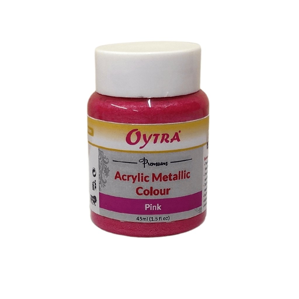 Acrylic Metallic Color Bottles ( 45ml / 1.5Oz ) - Oytra