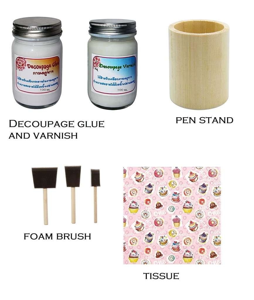Basic Decoupage Supplies - Brand - DIY Craft Supplies