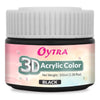 Black Acrylic Color 3D 100ml - Oytra