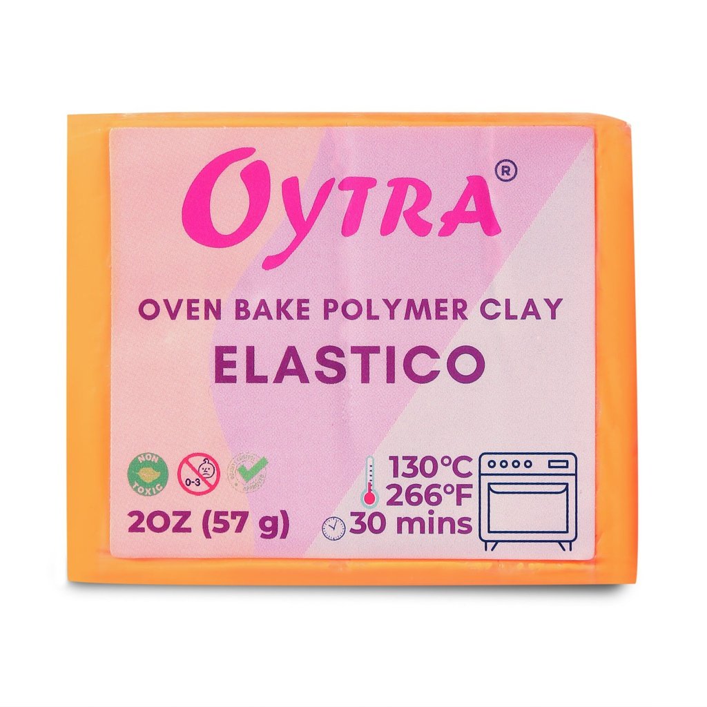 Polymer Oven Bake Clay ELASTICO SERIES for Jewelry Earrings Making - Oytra