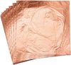 Gilding Copper Foil 6X6 Inch 25 Sheets - Oytra