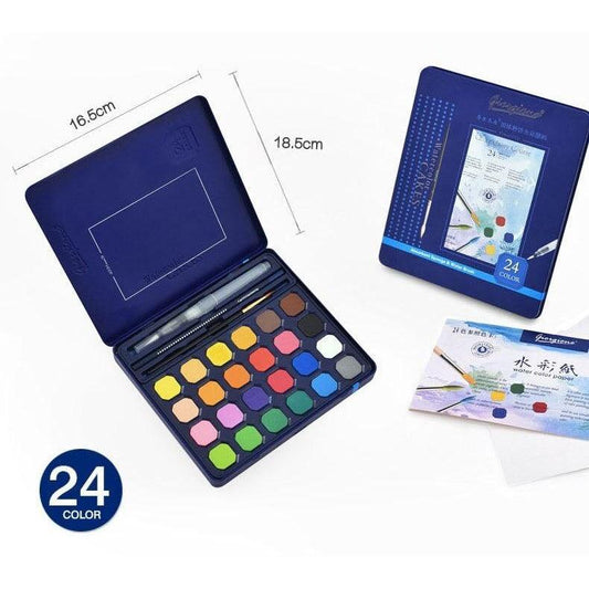 Giorgione 24 Colors Professional Water Pigmets - Oytra