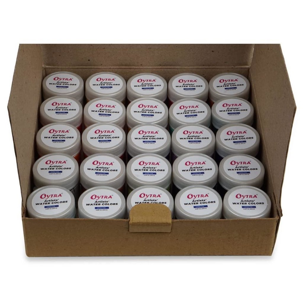 Gouache Colour Set 25 Colors ( 25ml / 0.8oz ) - Oytra