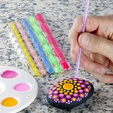 Mandala Dotting Acrylic Rods - Oytra