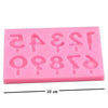Polymer Clay Bakeable Mould 0 to 9 SM1425 - Oytra