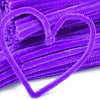 Purple 100 Pipe Cleaners for Craft 12 Inches - Oytra