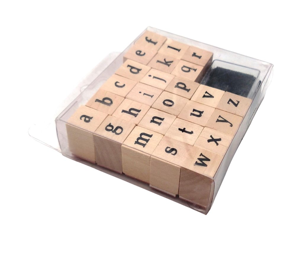 Small Letter Alphabet Stamps - Oytra