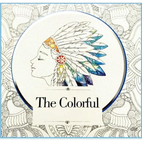 The Colorful Mandala Coloring Book - Oytra
