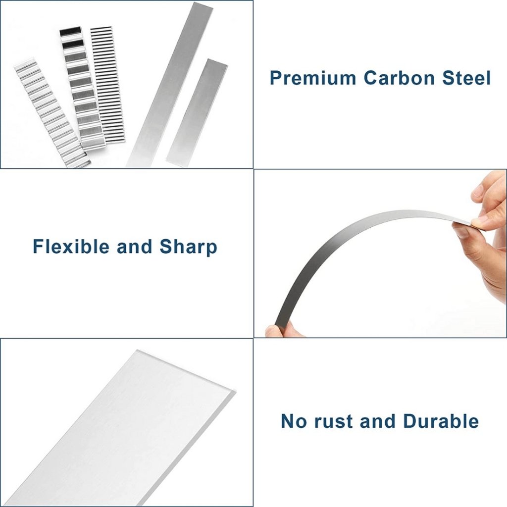 Tissue Blade Zigzag Medium Slicer 4" - Oytra