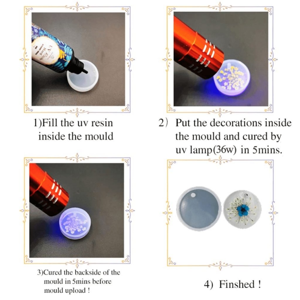 UV Resin for Polymer Clay and Nail Art Gloss- Oytra