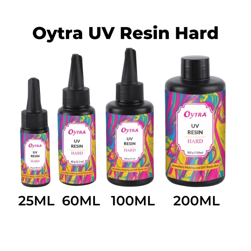 Soft Type UV Resin | Kawaii Resin Craft Supplies | Solar Curing Resin |  Ultraviolet Activated Resin | Sunlight Cure Resin (25g / Transparent Clear  /