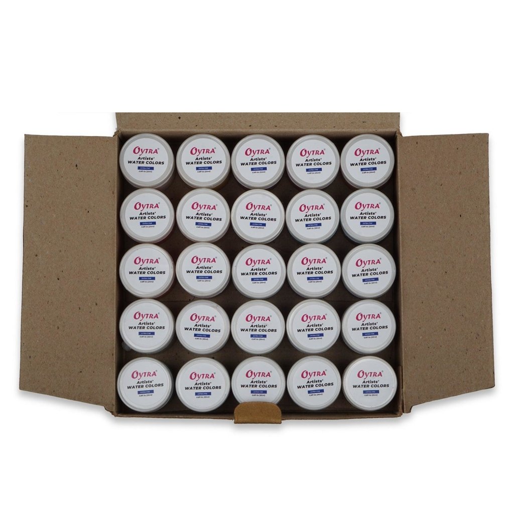 Water Colour Set 25 Colors ( 25ml / 0.8oz ) - Oytra
