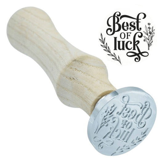 WAX SEAL STAMP 30mm (Best Of Luck) - Oytra