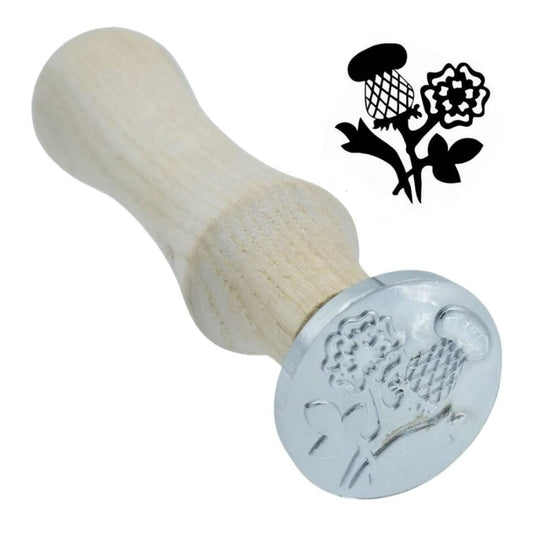WAX SEAL STAMP 30mm (Daisy Flower Leaf) - Oytra