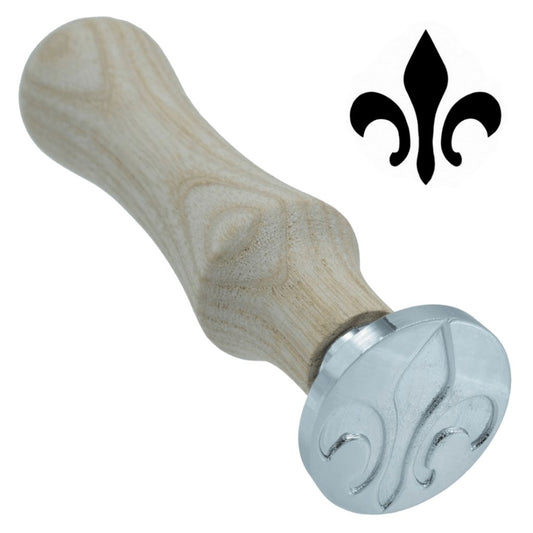 WAX SEAL STAMP 30mm (Fleur De Liss) - Oytra