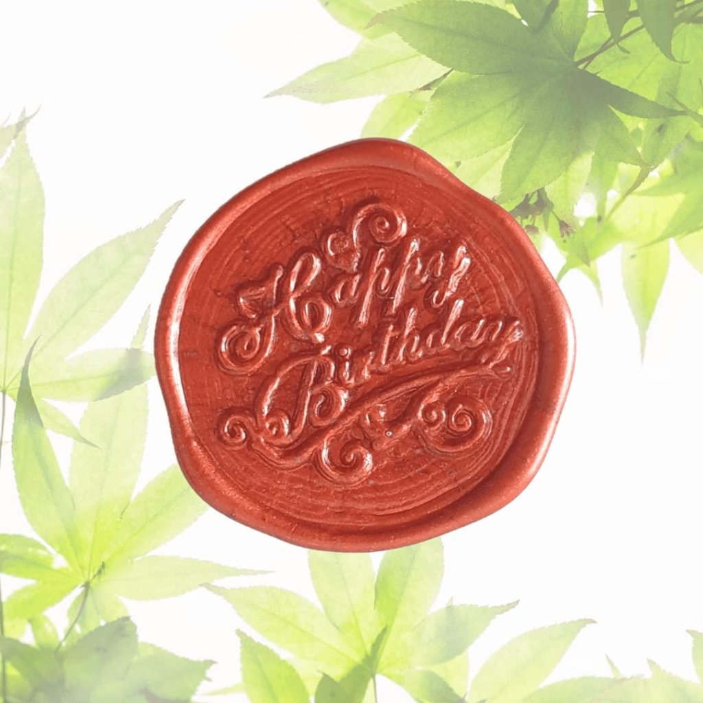 Wax Sealing Stamp Kit (Happy Birthday) - Oytra