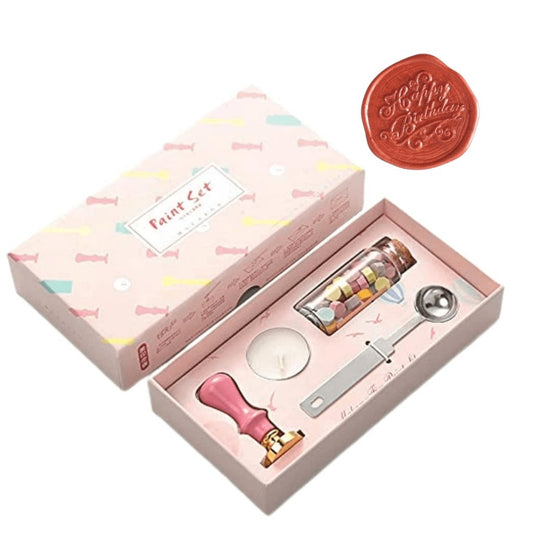 Wax Sealing Stamp Kit (Happy Birthday) - Oytra